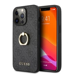 Guess iPhone 13 Pro Cover Ring Stand Grå