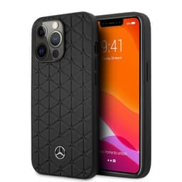 Mercedes Benz iPhone 13 Pro Kuori Tikattu Musta