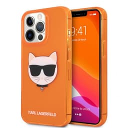 Karl Lagerfeld iPhone 13 Pro Cover Fluo Orange