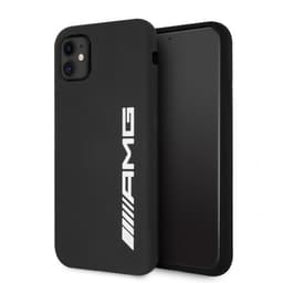 AMG iPhone 11 Cover Liquid Silicone Sort