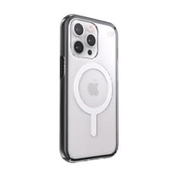 Speck iPhone 13 Pro Kuori Presidio Perfect-Clear with Impact Geometry MagSafe Musta