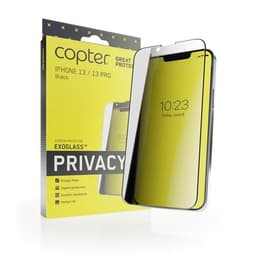 Copter iPhone 13/iPhone 13 Pro Skjermbeskytter Exoglass Curved Privacy