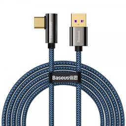 Baseus Kaapeli Legend Series USB-A till USB-C 2 m Sininen