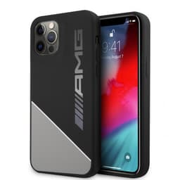 AMG iPhone 12 Pro Max Kuori Liquid Silicone Harmaa