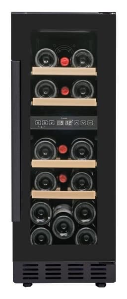 Sisäänrakennettava viinikaappi - Arctic Collection 30D Fullglass Black