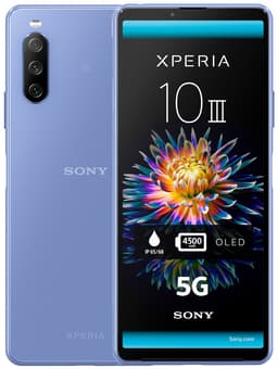 Sony Xperia 10 III - 5G smarttelefon 6/128GB (blå)