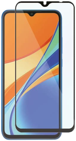 Panzer Full-Fit Xiaomi Redmi 9A/9C skjermbeskytter (sort)
