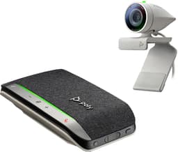Poly Studio P5 with Poly Sync 20+ samlepakke for videokonferanse