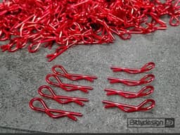 Bittydesign Karosseriklips 1/10 - Rød