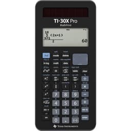 Texas Instruments 30XPROMP/TBL/2E5 Skolelommeregner 1 stk