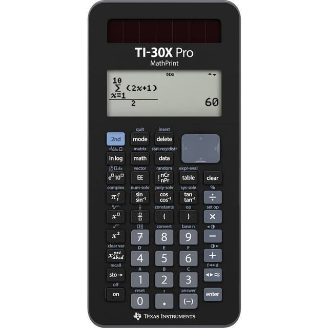 Texas Instruments TI-30X Pro MathPrint Skolräknare