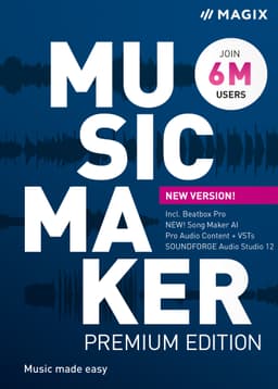 MAGIX Music Maker Premium Edition - PC Windows
