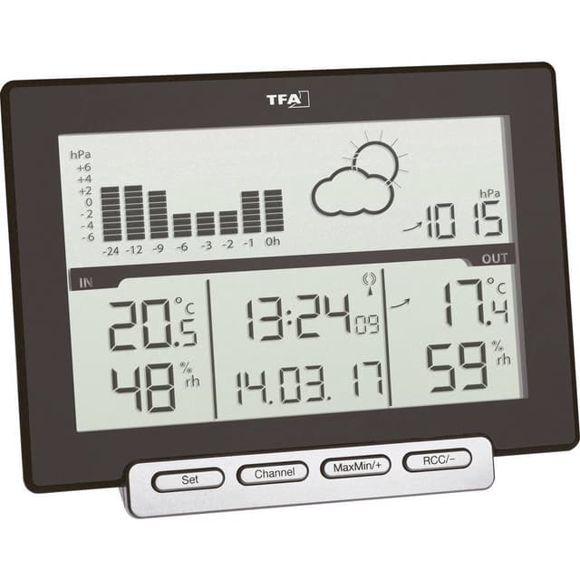 TFA Dostmann Meteo Sens 35.1139.01 Trådlös digital