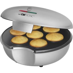 Clatronic MM3496 Muffin Maker Silver, Svart