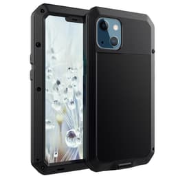 iPhone 13 Heavy Duty Robust Hybridfodral skal med inbyggt härdat glas