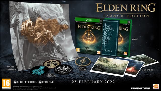 Elden Ring Launch Edition (neuf) - Xbox One / Series X - PAL - FR