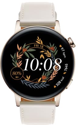 Huawei Watch GT3 smartklokke 42mm (hvit)
