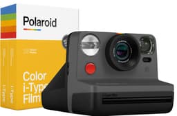 Polaroid Now analogt kamera Black Kit (sort/hvid)