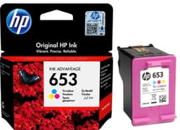 HP 653 kolmivärikasetti