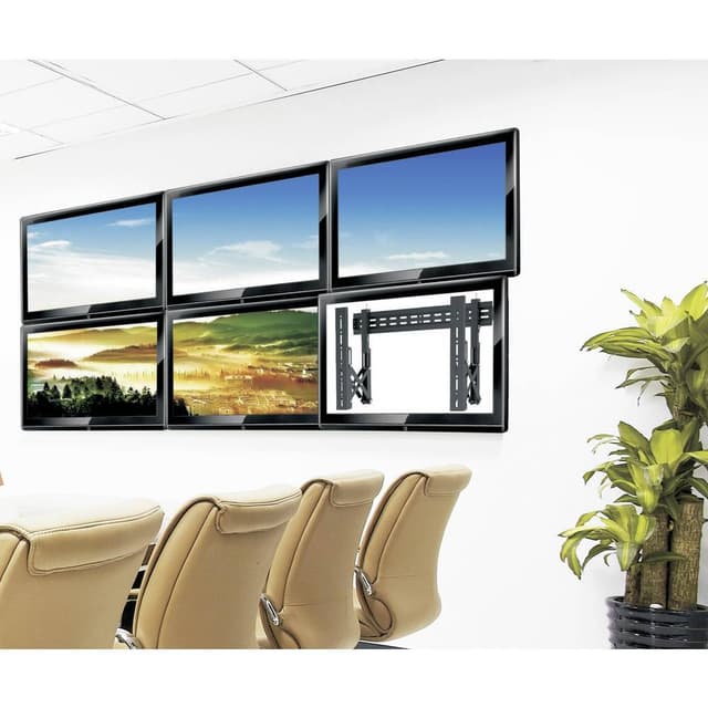 Cavus Ophangbeugel Voor Soundbars - Universeel - Keyhole Montage Bevestiging Aan Tv Zwart Cavus Ophangbeugel Voor Soundbars - Universeel - Keyhole Montage Bevestiging Aan Tv Zwart