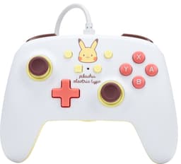 PowerA Enhanced Wired kontroll för Nintendo Switch (vit)