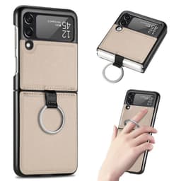 Ring Cover Samsung Galaxy Z Flip 3  - Grå