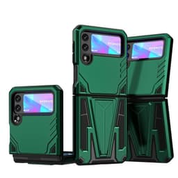 Stöttåligt skal 3i1 Samsung Galaxy Z Flip 3  - Grön