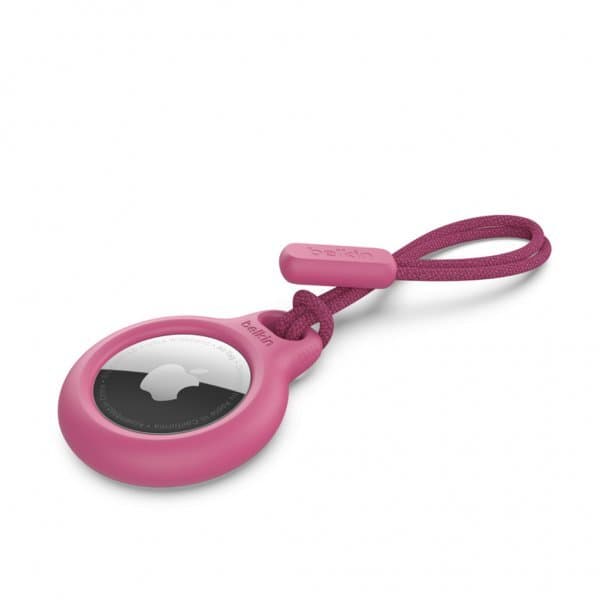 Belkin AirTag Hållare Secure Holder with Strap Rosa