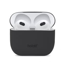 holdit AirPods 3 Cover Silikone Nygård Sort