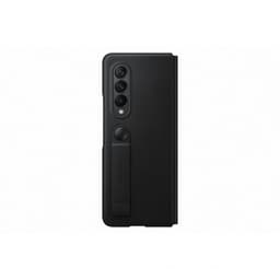 Samsung Z Fold3 Flip-fodral i läder (svart)