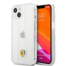 Ferrari iPhone 13 Mini Cover 3D Stripes Transparent