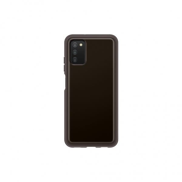 Samsung Original Galaxy A03s Deksel Soft Clear Cover Svart