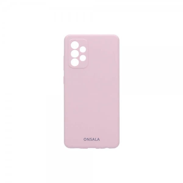 Onsala Samsung Galaxy A72 Skal Silikon Sand Pink