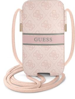 Guess Pouch 4G Logo Medium Lyserød