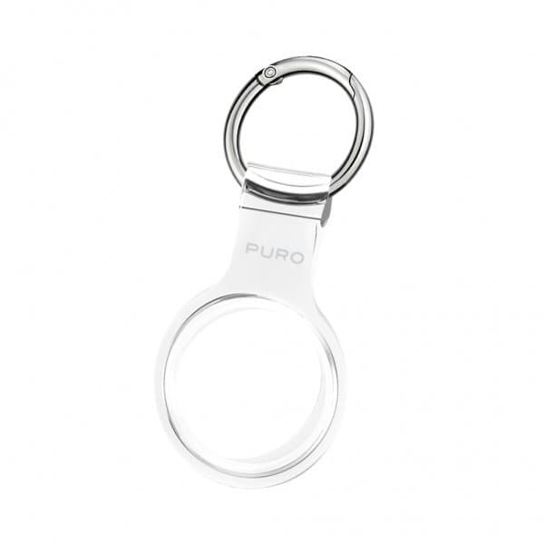 Puro Apple AirTag Hållare Nude Transparent Klar