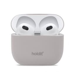 holdit AirPods 3 Cover Silikone Nygård Taupe