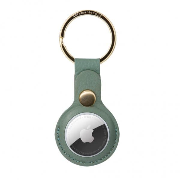 dbramante1928 Apple AirTag Holder Copenhagen Green Bay/Gold
