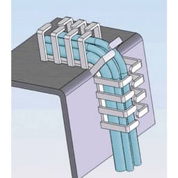 Richco RX2020-4 RX2020-4 Kabelbunthållare 20 mm (max)