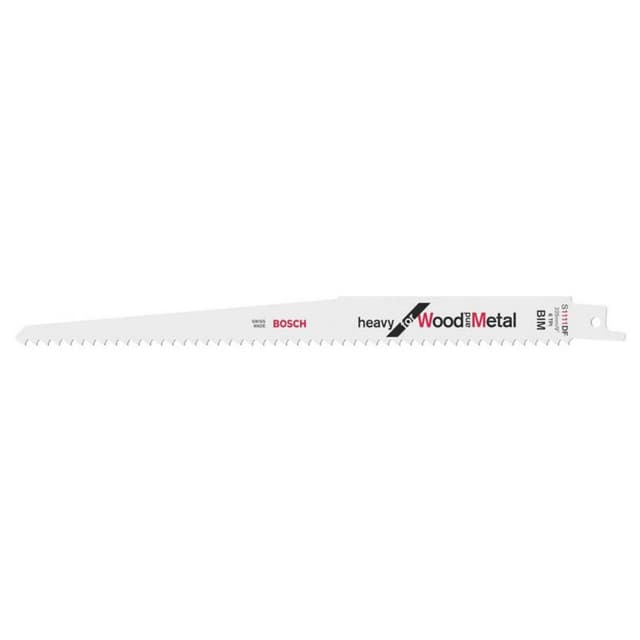 Bosch Accessories 2608656261 Bajonetsavklinge S 1111 DF Heavy for Wood and Metal Savbladslængde 225 mm 5 stk