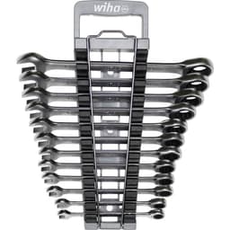 Ringskruvnyckelsats 12x 8 - 19 mm Wiha 44665