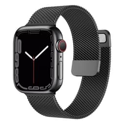 Milanese Rannekoru Apple Watch 7 (41mm) - Musta