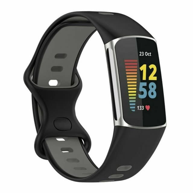 Twin Sport Armband Samsung Galaxy Watch 4 Classic (46mm) - Sort/grå
