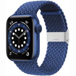 Flettet elastisk armbånd Apple watch 6 (40mm) - Blå
