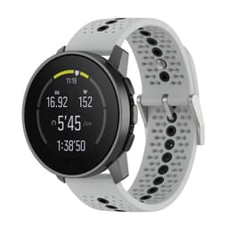 Urheilullinen rannekoru Suunto 9 Peak - Harmaa/musta