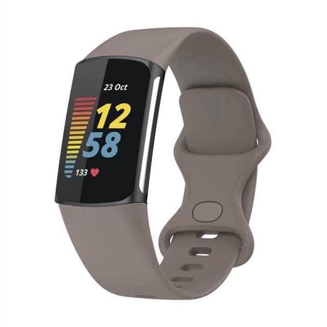 Sport Armband Fitbit Charge 5 (L) - Stengrå