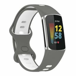 Twin Sport Armband Fitbit Charge 5 - Grå/hvit