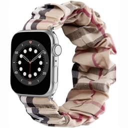 Scrunchie elastinen rannekoru Apple Watch 6 (44mm) - Bpwgrid