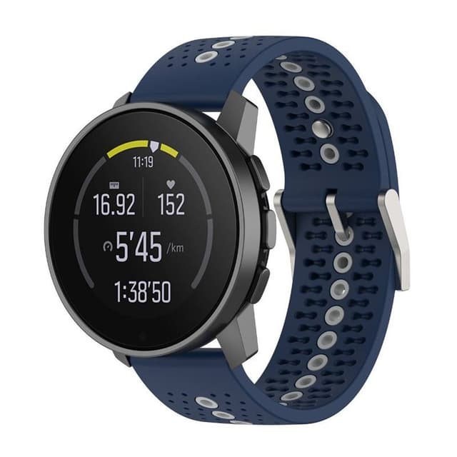 Sport Armband Suunto 9 Peak All Black - Blå/grå