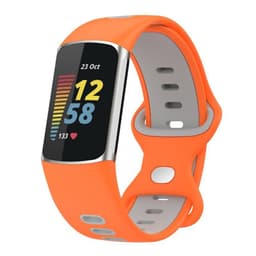 Twin Sport Rannekoru Armband Fitbit Charge 5 - Oranssin/harmaa