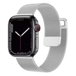 Milanese armbånd Apple Watch 7 (41mm) - Sølv